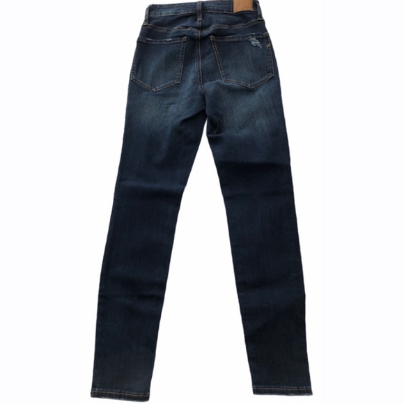 Aero Super High Rise Ankle Blue Jeans Jeggings Women Size 2 - Picture 4 of 6